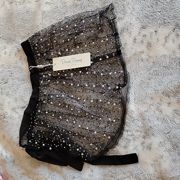 Beach Bunny black pearl cover up. Size small. - Picture 5 of 7